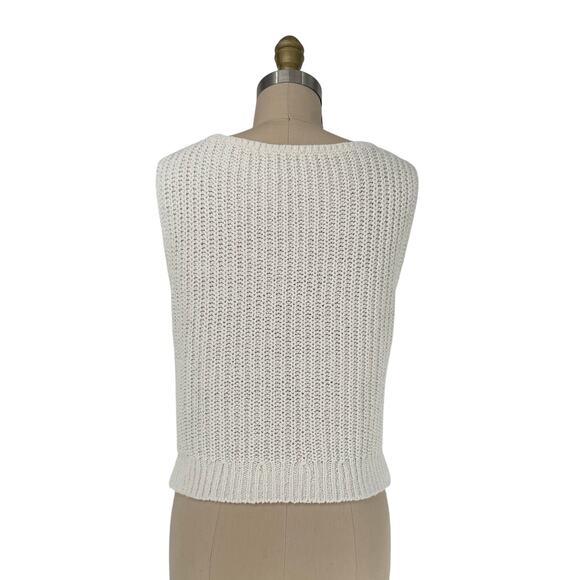 Abercrombie & Fitch Shaker Sleeveless Sweater Tank/Vest size XS - Picture 9 of 13